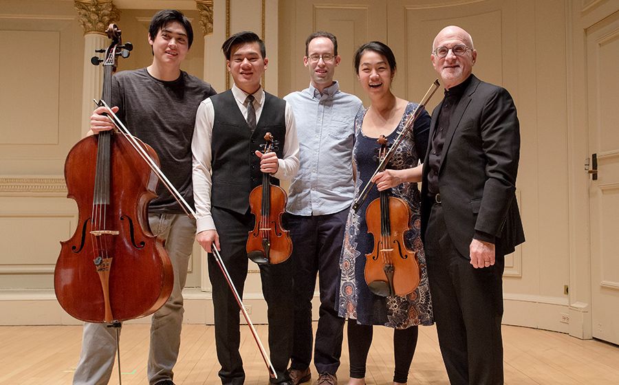 Telegraph Quartet Triumphs In New York SFCM